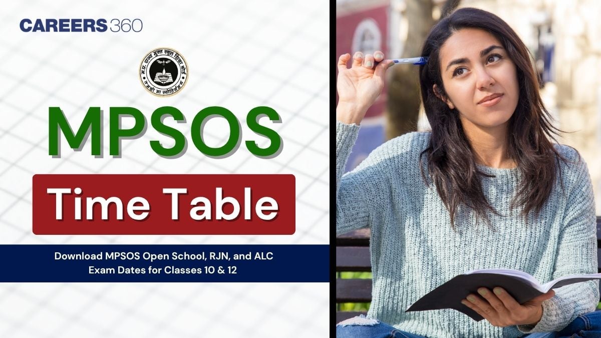 MPSOS Time Table 2025 Class 10, 12 Out: Ruk Jana Nahi Exam Date @mpsos.nic.in